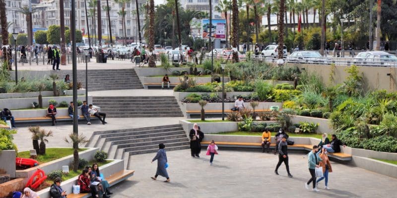 Image de blog. Espaces verts à Casablanca